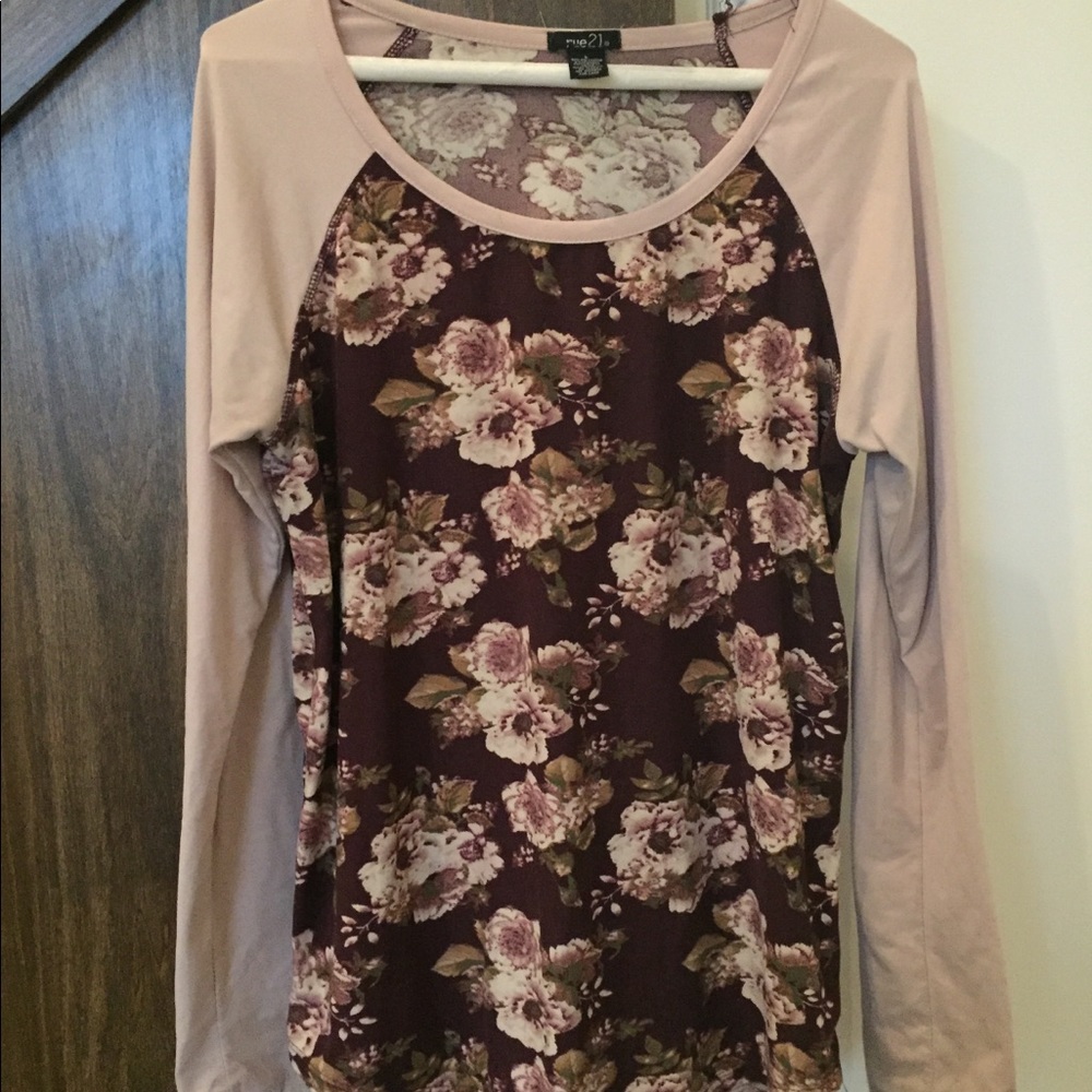 Floral Long Sleeve Tee